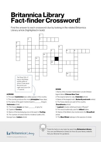 britannica crossword|More.